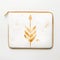 Watercolor Gold Arrow Laptop Sleeve With Minimalistic Symmetry