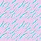 Watercolor had drawn seamless kawaii cute nice pink blue turquoise boho feather bird wing patter
