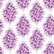 Watercolor Hand Drawn floral Lilac Seamless Pattern Composition for card making, paper, textile, printing, packaging