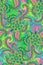 Watercolor hand drawn paisley. seamless pattern