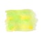 Watercolor hand painted abstract Yellow green background. Subtle ink gradient on textured paper. Creative aquarelle