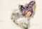 Watercolor Heliconius Doris Butterfly