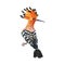 Watercolor hoopoe bird