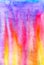 Watercolor illustration abstract flames background