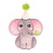 Watercolor illustration of cute baby elephant birthday, party, show. Safari Safari animal clip art for invitations, baby