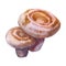 Watercolor illustration, image of mushrooms.
