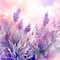 watercolor lavender flowers background