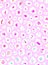 Watercolor leopard print nice pink background
