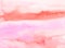 Watercolor light pink and peach color background painting. Watercolour pastel orange and fuchsia liquid texture. Blurred backdrop