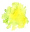 Watercolor lime green background, paint stain