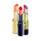 Watercolor lipstick isolated