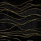 Watercolor luxury wave gold and black background. Watercolour hand painted waves illustration