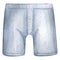 Watercolor men underpants. man underwear. Boxer shorts