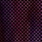 Watercolor mermaid or fish pink scales dark black background. Bright summer pattern with reptilian scales