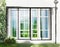 Watercolor of Modern Aluminum Windows and Doors for Home Exteriors