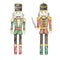 Watercolor Nutcracker Christmas two soldier toys