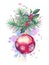 Watercolor Painting Christmas Decorations