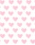 Watercolor pink hearts pattern. Valentines day. Love background