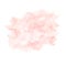 Watercolor pink paint texture isolated on white background.