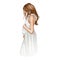 Watercolor pregnancy clipart illustration