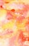 Watercolor red and yellow and orange colors vivid abstract wash