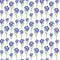 Watercolor saffron herb. seamless pattern