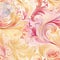 Watercolor seamless background, brocade swirls, muted colors, pinks and golds
