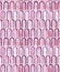 watercolor seamless pattern with abstract pink rainbows. scales, seashells, rainbows.