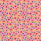 Watercolor seamless pattern with balls. Bright festive pattern with bubbles