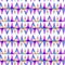 Watercolor seamless pattern. With colofrul triangles on white background. Raibow prink or wallpaper