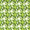 Watercolor seamless pattern with green textured circles. spring background