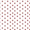 Watercolor seamless pattern red berry strawberry. Hand-drawn illustration isolated on white background. Perfect food