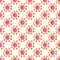 Watercolor seamless pattern. Russian clay toys background.