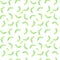 Watercolor seamless pattern. Simple spring hand drawn background. Green leafs and branches. EPS Vector