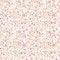 Watercolor seamless pattern with terrazzo mosaic texture