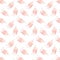 Watercolor set of sammer shell. Hand drawn pattern pink Shells on a white background. Use for banners posters texctiles cover