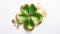 Watercolor Shamrock Clipart for St. Patrick's Day