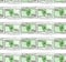 Watercolor sketch of a banknote of 100 dollars are slender lines. Seamless pattern for illustrating finance, business