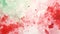 Watercolor Splashes Wallpaper Raspberry Red and Minty Fresh