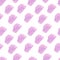 Watercolor spot pink abstract seamless pattern