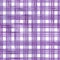 Watercolor stripe plaid seamless pattern. Purple stripes background