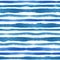 Watercolor strips seamless pattern set.Blue cyan background