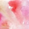 Watercolor texture transparent pink, red and ocher colors. abstract background, spot, blur, fill