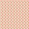 Watercolor tiny peachy flowers. Seamless flourish pattern for banners, business cards, brochures, invitations, packaging paper