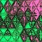 Watercolor triangles continuous pattern. Modern hipster background