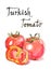 Watercolor turkish tomato