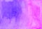 Watercolor violet and pink colors ombre background texture