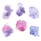 Watercolor violet splash, purple splash, blue pink brush, watercolor, violent splashes, pink purple splash