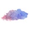 Watercolor violet splash, purple splash, watercolor, violent splashes, pink blue purple splash