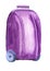 Watercolor violet suitcase with wheels